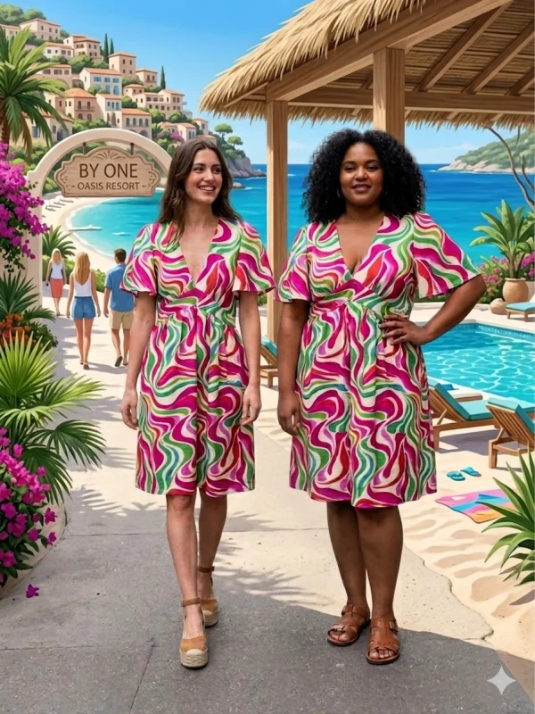 Robe courte " vaiana"  | Les Chics Filles by Sab 