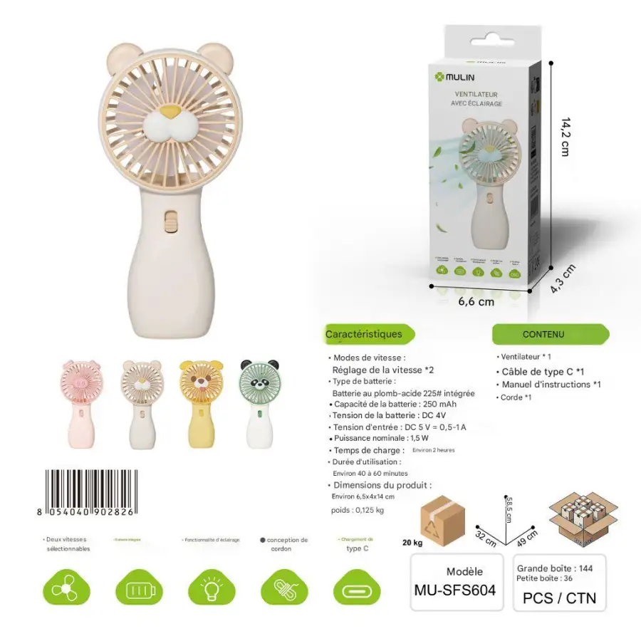 MINI VENTILATEUR | Eurostore
