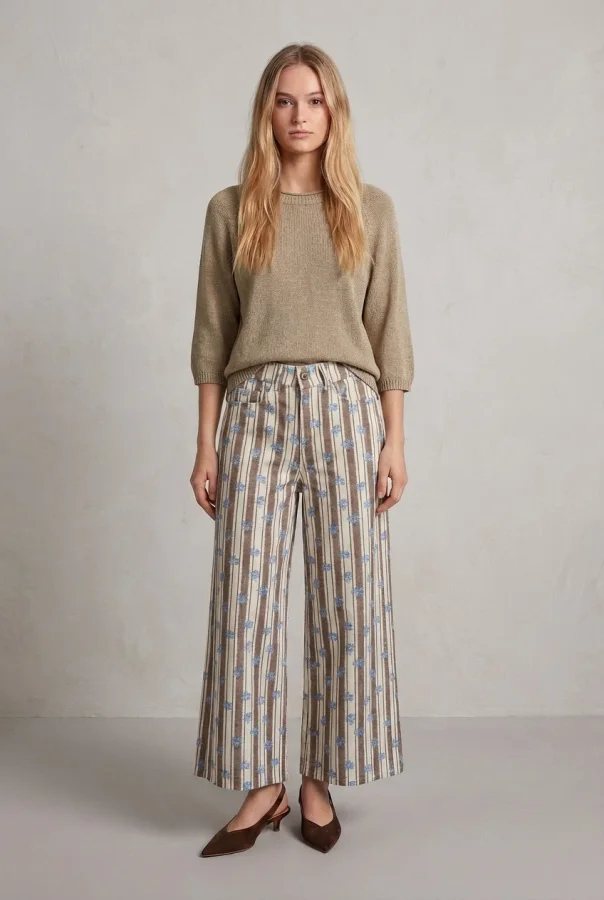 Pantalon Estampado  | COBRE