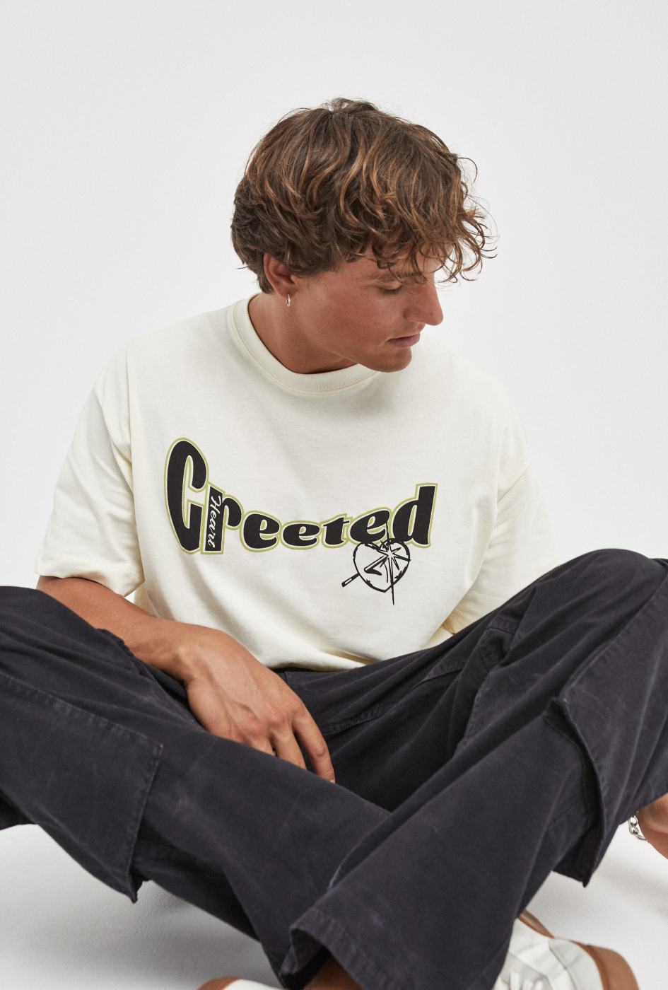 Camiseta oversize de imperio  | R9 DENIM
