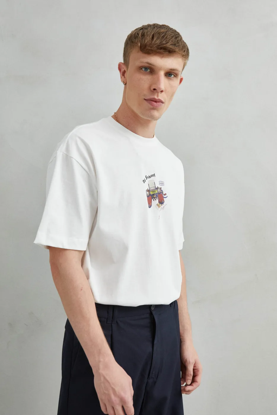 Camiseta oversize de imperio  | R9 DENIM