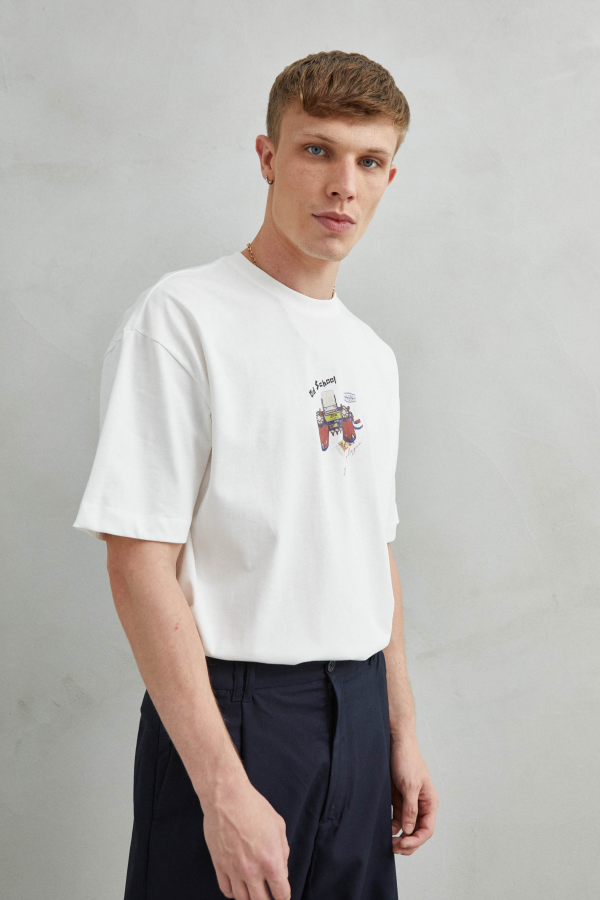 Camiseta oversize de imperio  | R9 DENIM