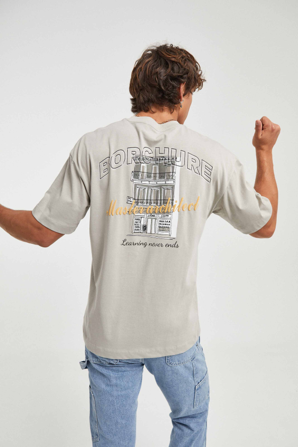 Camiseta oversize de imperio  | R9 DENIM