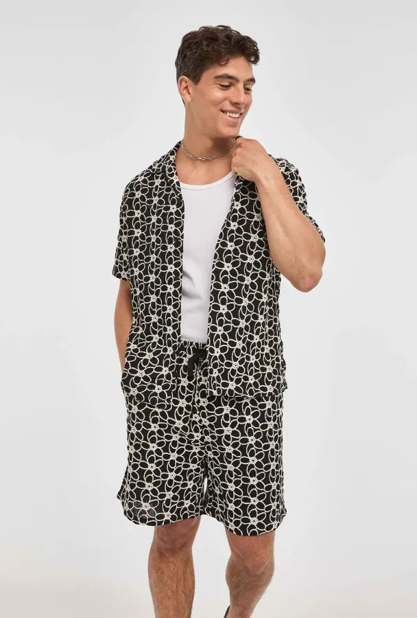 Camisa imperio bordado | R9 DENIM