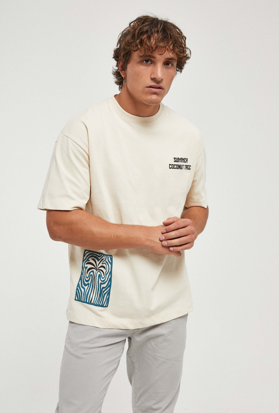 Camiseta oversize de imperio  | R9 DENIM