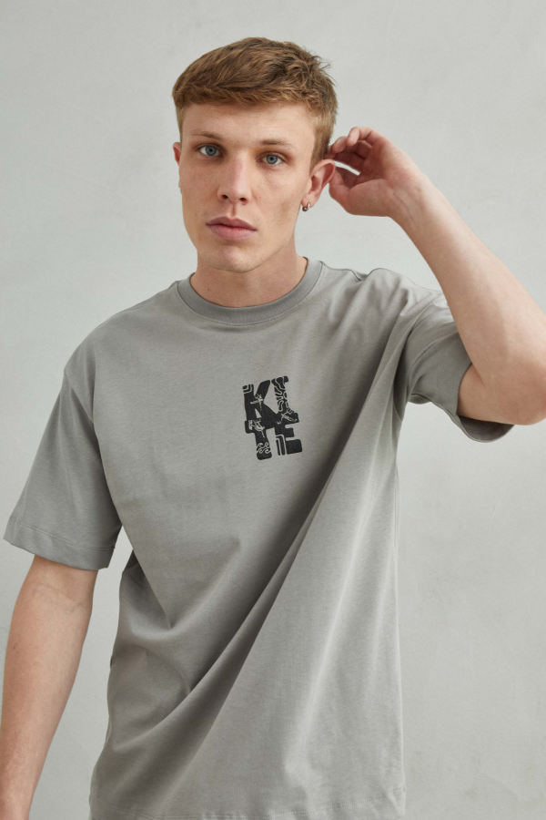 Camiseta oversize de imperio  | R9 DENIM