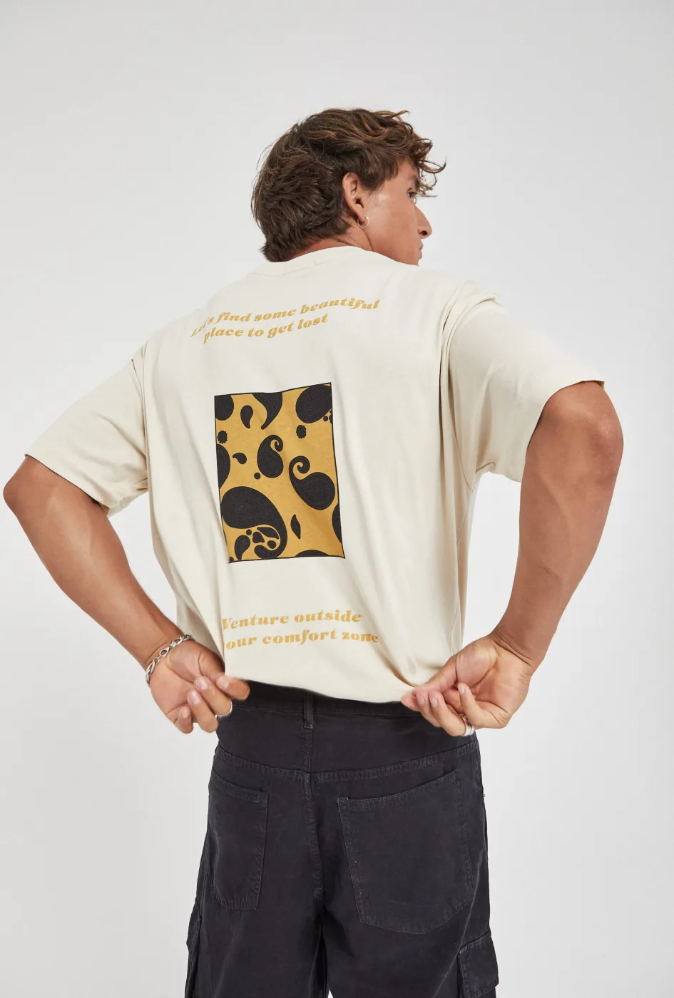Camiseta oversize de imperio  | R9 DENIM