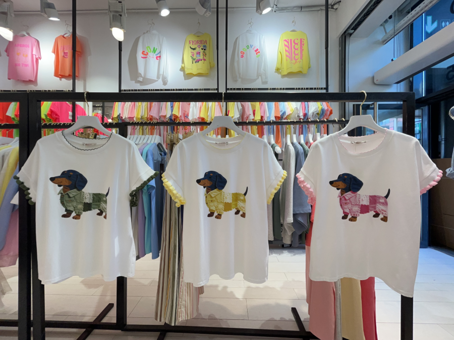 T-shirt vert | Boutique Manon création