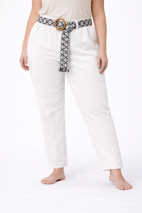 Pantalon ceinturé  Spécial très grandes tailles | Vintage Mode