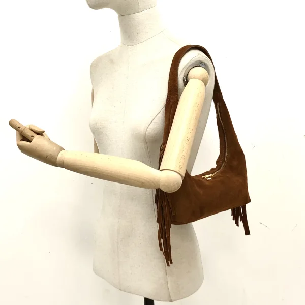 BS5542 - BORSA CON FRANGE IN SUEDE | Carvin Bags