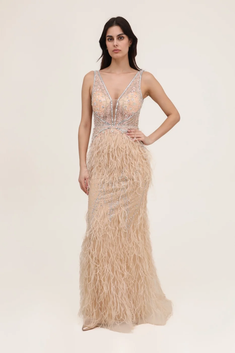 Feather dress | Ritu
