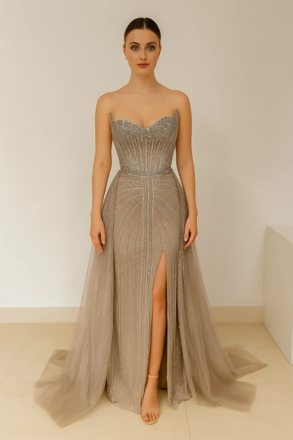 Beaded stone Dress | Ritu