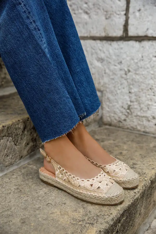Sandale espadrille natural | Rynalife