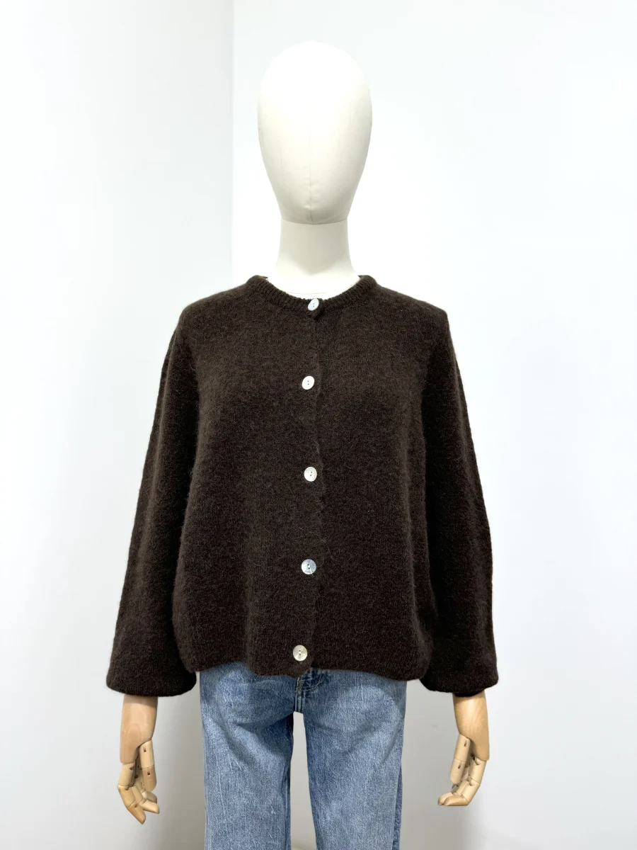 Gilet court en 30% superfine alpaga | Valora Select