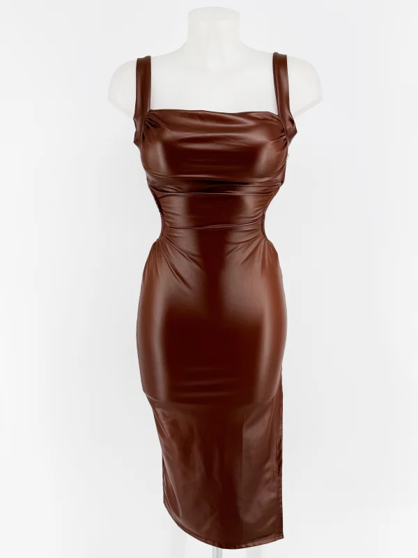 VESTIDO ECOPIEL | New Secret