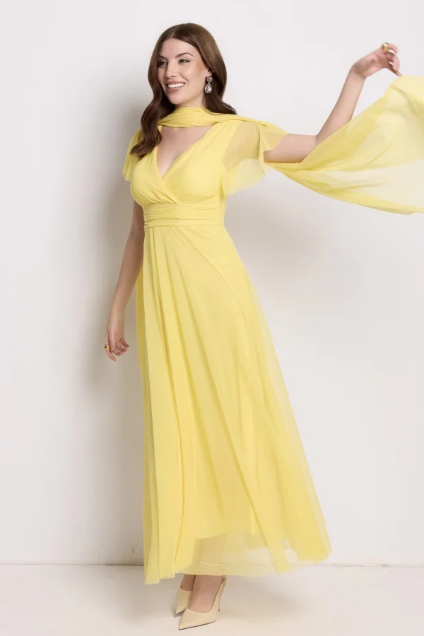 VESTIDO TUL LARGO | Intimmoaranjuez 