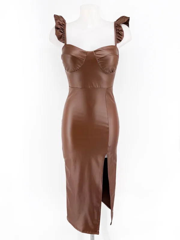 VESTIDO ECOPIEL | New Secret