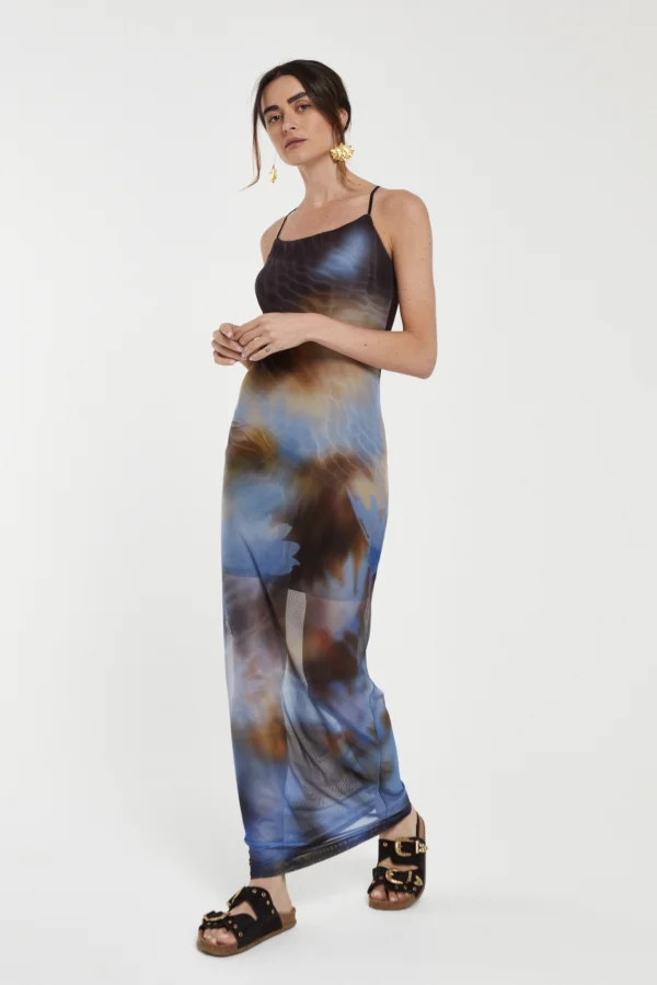 VESTIDO TUL ESTAMPADO | New Secret