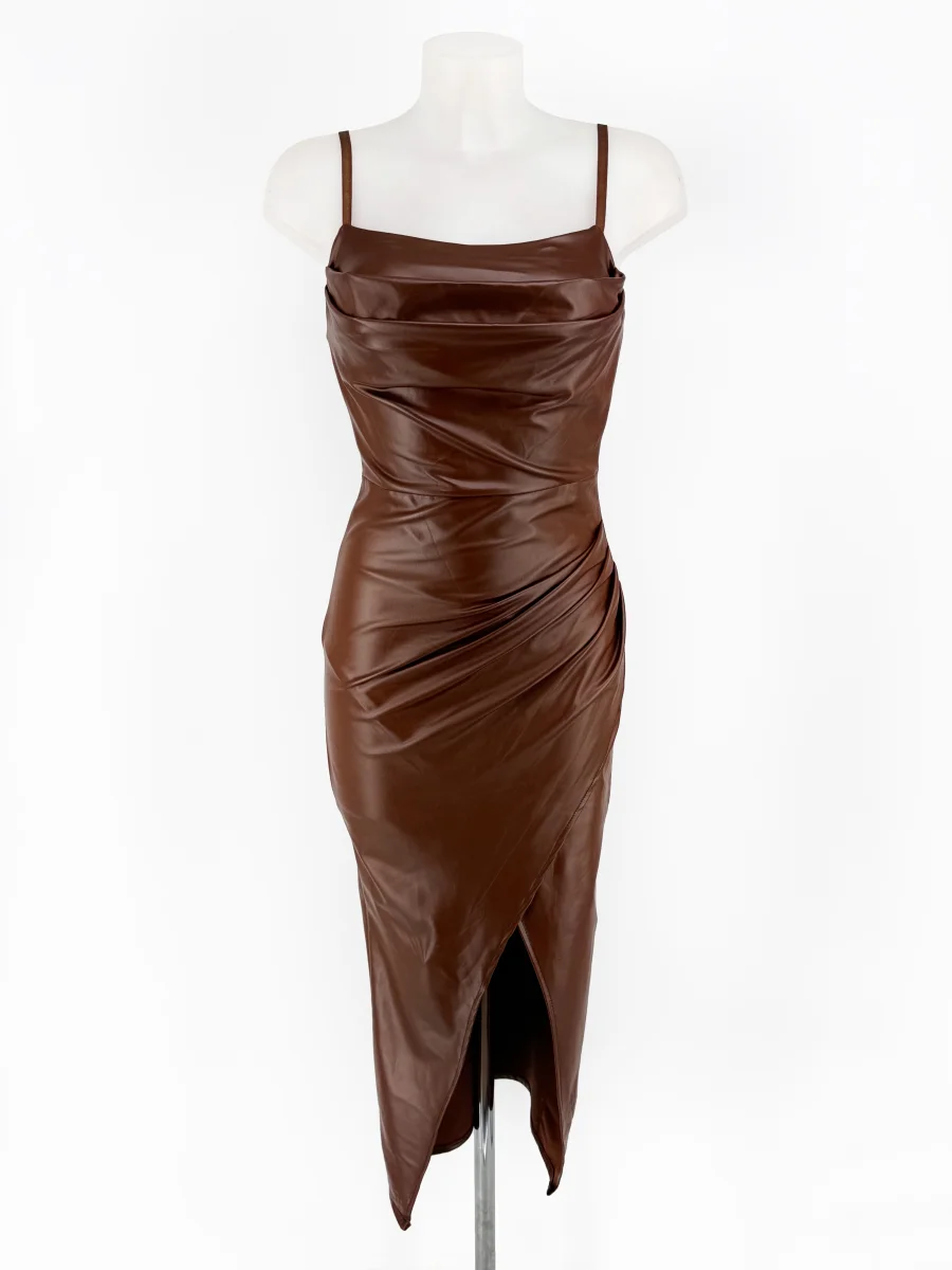 VESTIDO POLIPIEL | New Secret