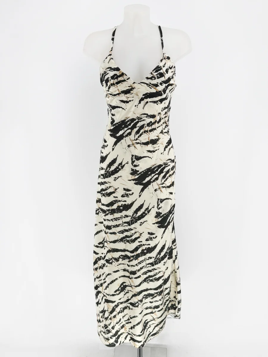 VESTIDO RASO ANIMAL PRINT | New Secret