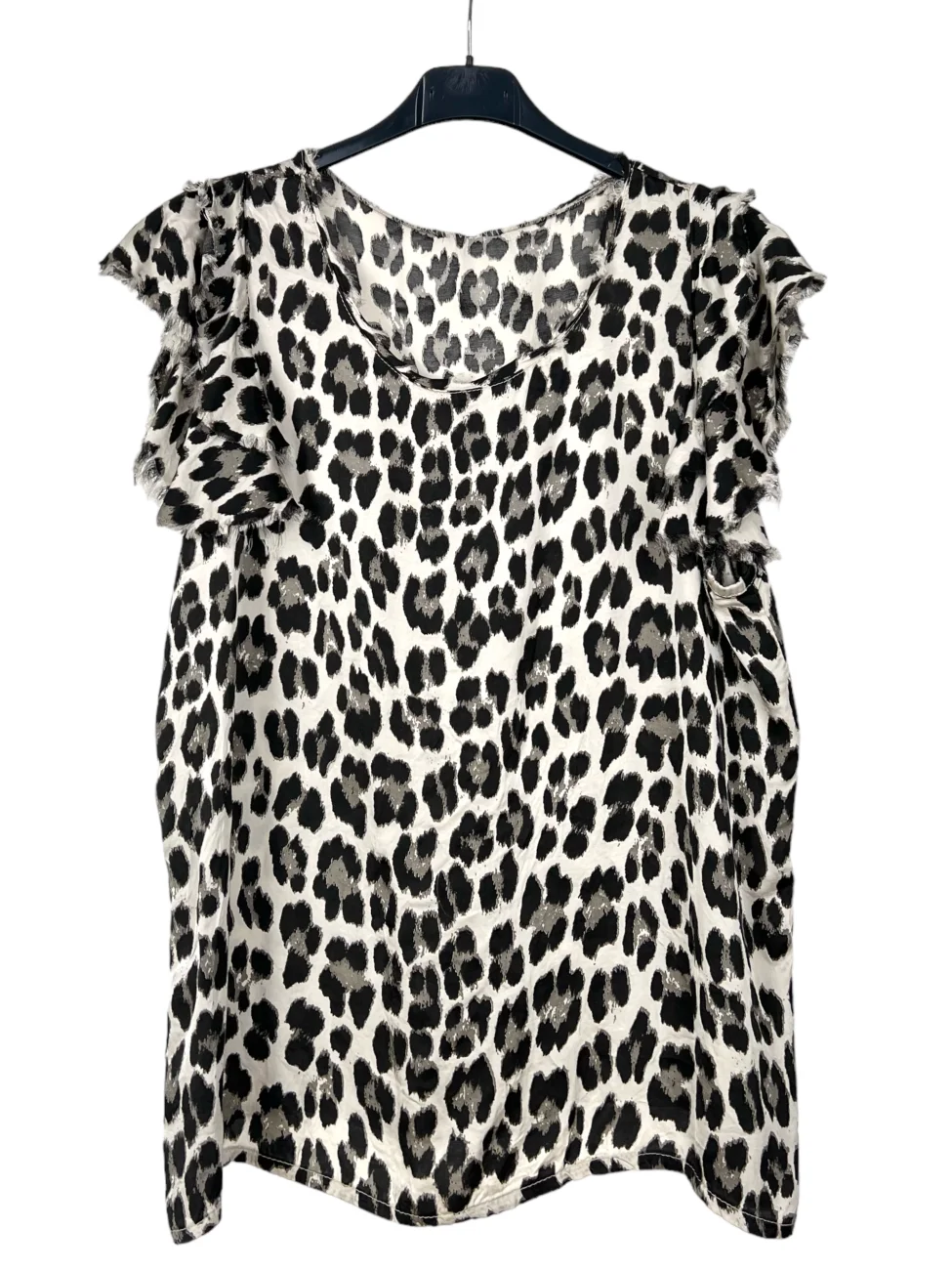 Camicetta in raso con stampa | Maelle B. Fashionlab 