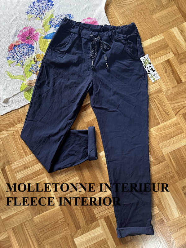 PANTALON 990561-PLUS SIZE 76% Viscose 21% Nylon 3% Spandex | Equipement Mondial