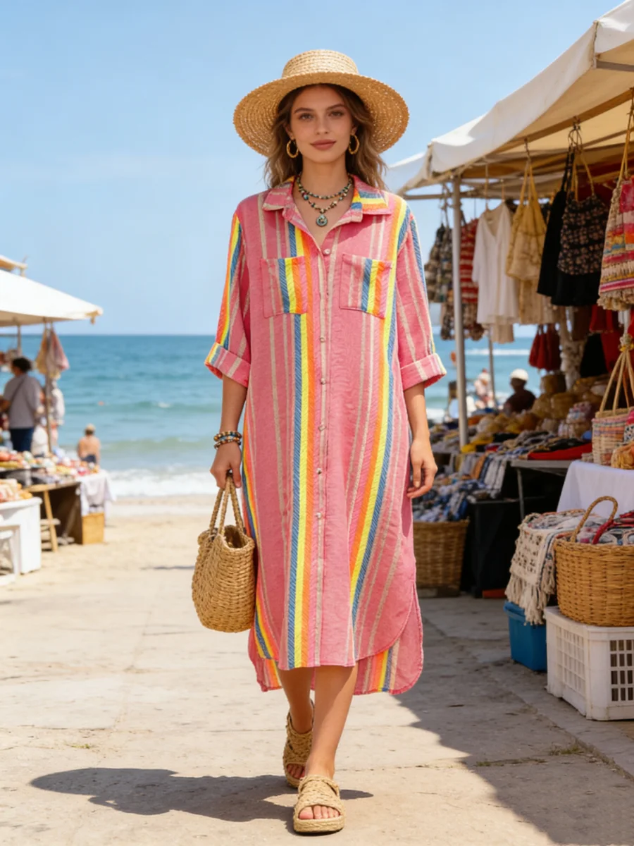 Robe chemise  | Vintage Mode