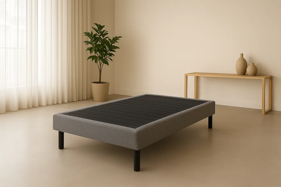 SOMMIER TISSUS 90x190x15cm | Eurostore