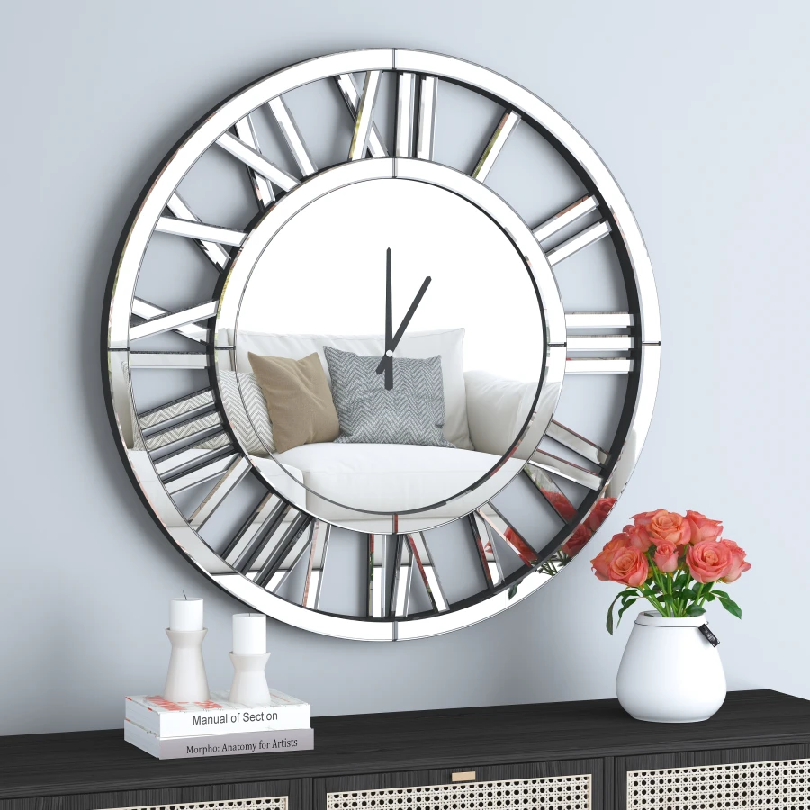 HORLOGE MIROIR D60 | MULTI-AFFAIRES