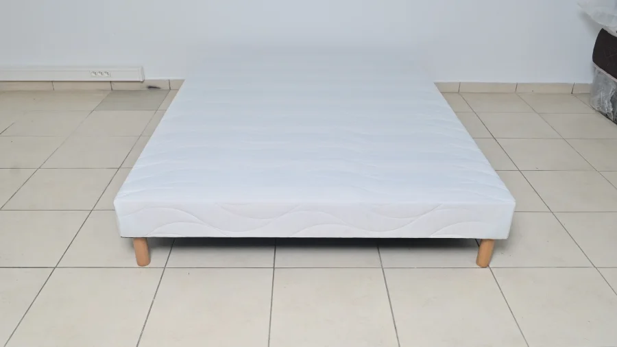 SOMMIER TAPISSIER 120x190 cm + PIEDS OFFERTS | Eurostore