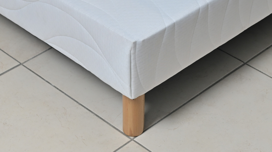 SOMMIER TAPISSIER 80x200 cm + PIEDS OFFERTS | Eurostore