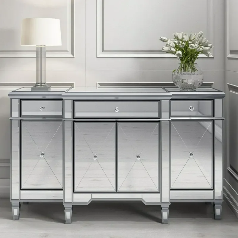BUFFET MIROIR ROMANE 165x45x91,5CM | MULTI-AFFAIRES