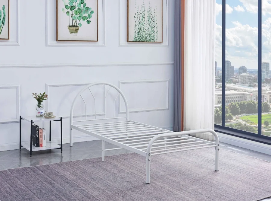 LIT ECO BLANC 90X190cm | Eurostore