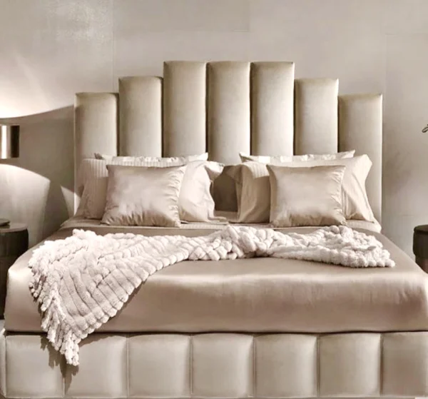 CADRE DE LIT PIYONO BEIGE 140 | MULTI-AFFAIRES