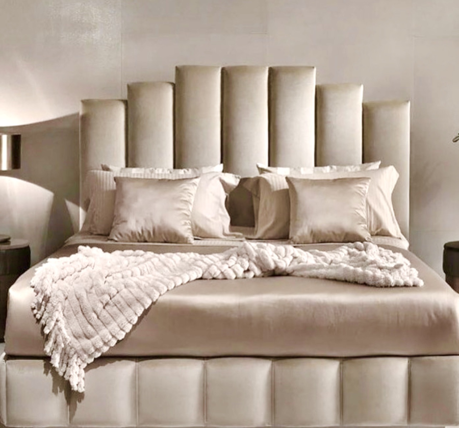 CADRE DE LIT PIYONO BEIGE 140 | MULTI-AFFAIRES