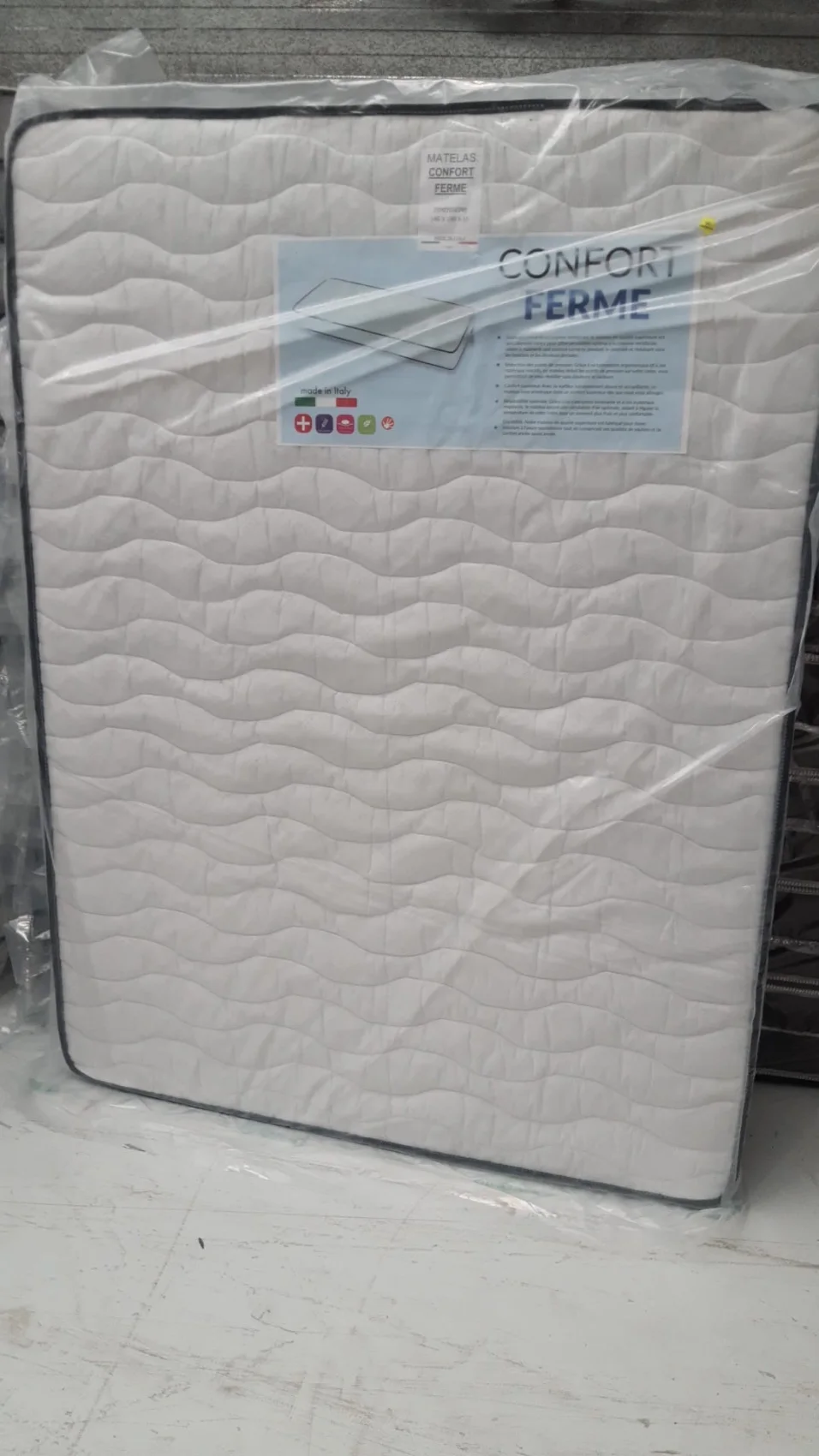 MATELAS PALAZIO 140x190x15cm | MULTI-AFFAIRES