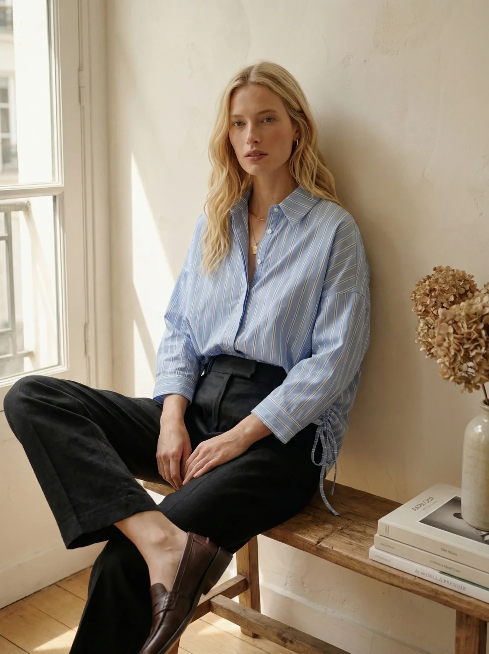 Camisa FRUNCES | COBRE