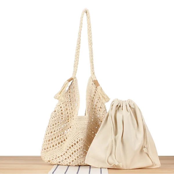 Sac cabas porté épaule avec trousse amovible | Les Élixirs Parfumés