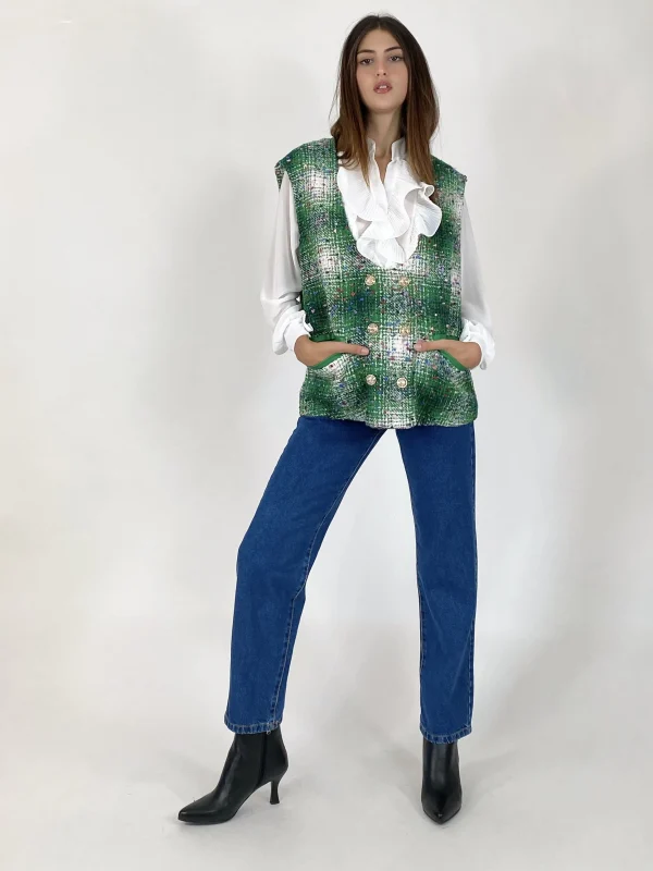 Gilet con bottoni  | Maelle B. Fashionlab 