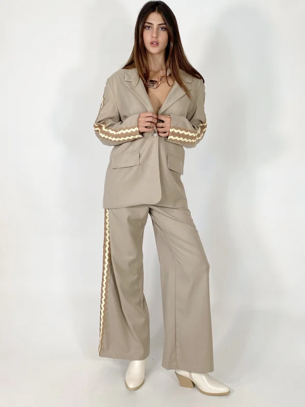 Giacca bande laterali  | Maelle B. Fashionlab 