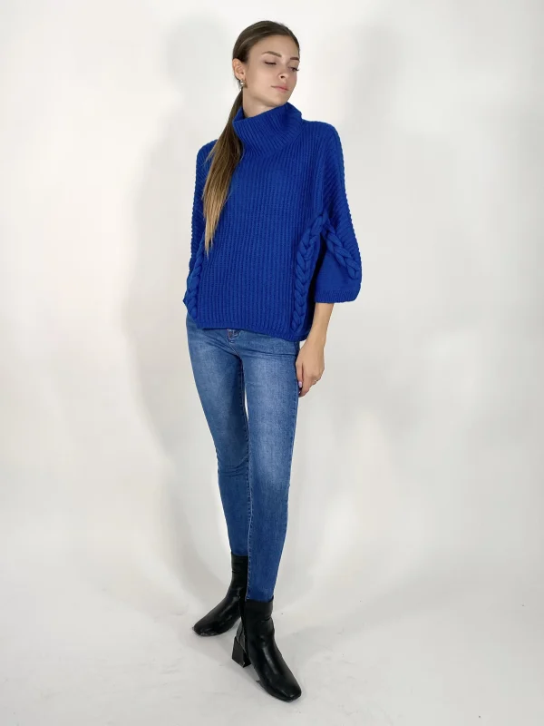Maglione trecce  | Maelle B. Fashionlab 