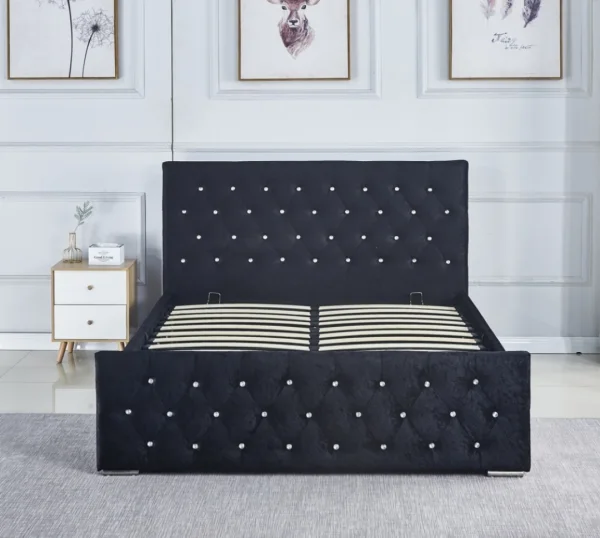 LIT PRESTIGE NOIR 160x200 | Eurostore
