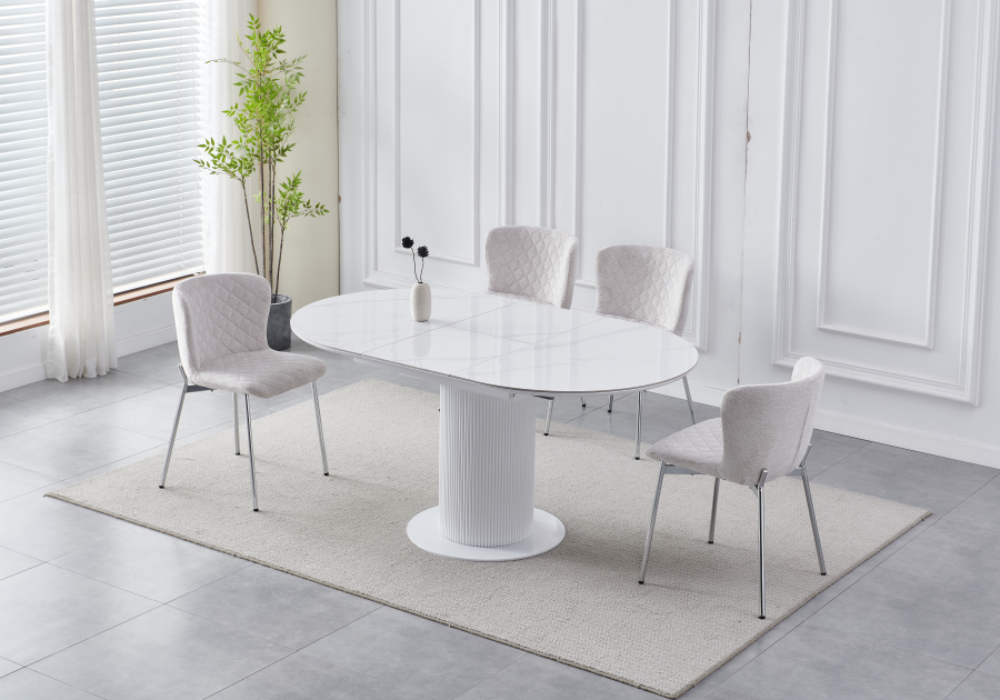 TABLE A MANGER RALLONGE CERAMIQUE SOFIA | MULTI-AFFAIRES