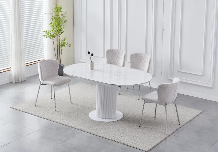TABLE A MANGER RALLONGE CERAMIQUE SOFIA | MULTI-AFFAIRES