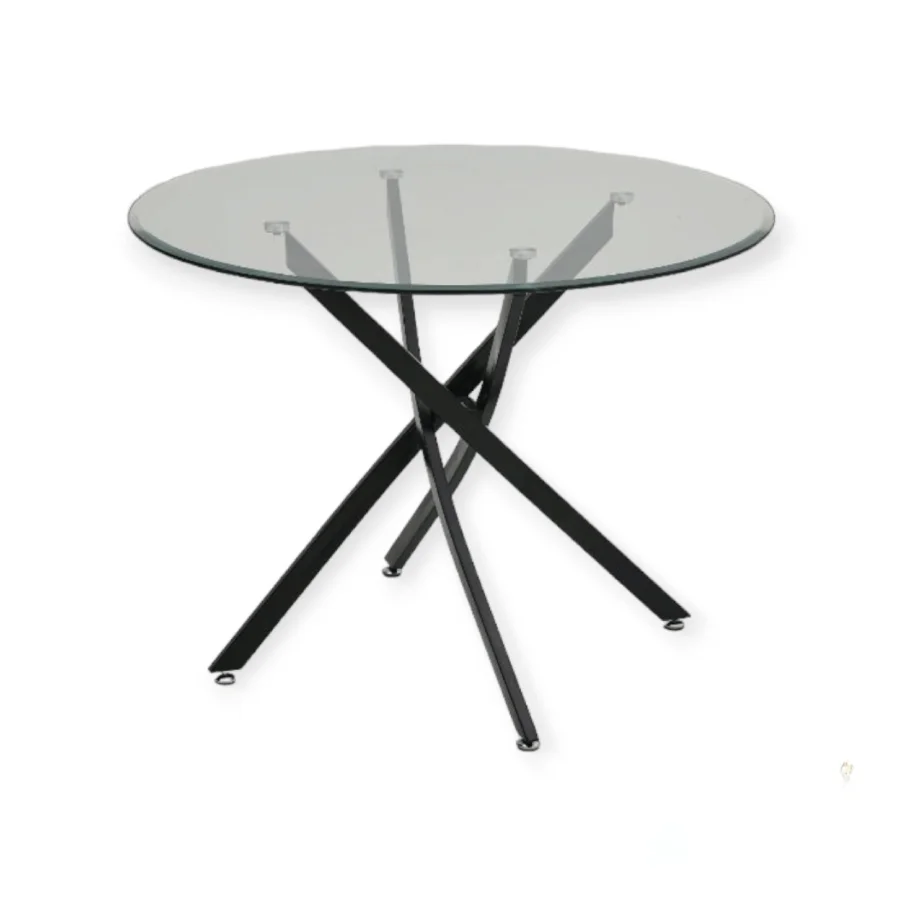 TABLE OLIVIA RONDE PIED NOIR | Baljinder singh