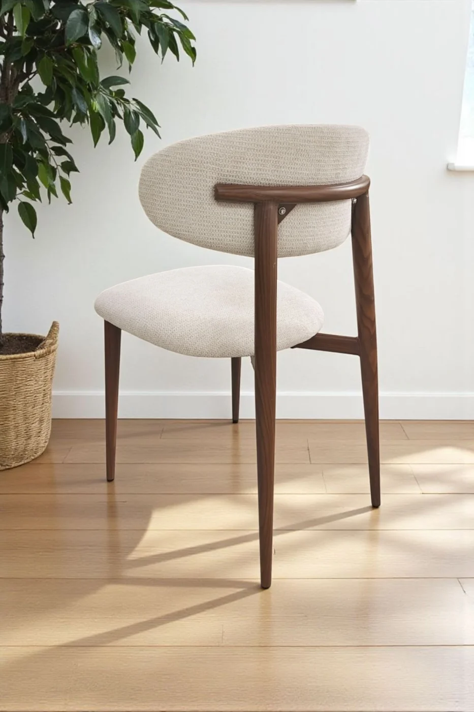 CHAISE BOHEME CHENILLE BEIGE NOYER
 | MULTI-AFFAIRES