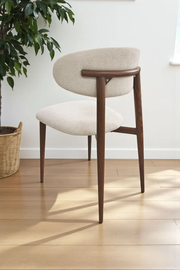 CHAISE BOHEME CHENILLE BEIGE NOYER
 | MULTI-AFFAIRES