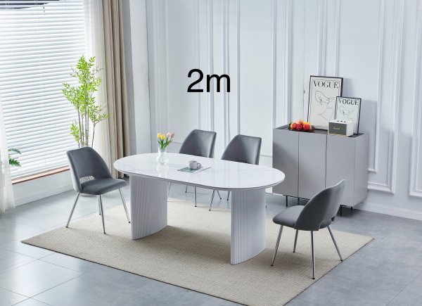 TABLE A MANGER JOSEPHINE CERAMIQUE 200 | MULTI-AFFAIRES