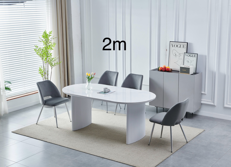 TABLE A MANGER JOSEPHINE CERAMIQUE 200 | MULTI-AFFAIRES