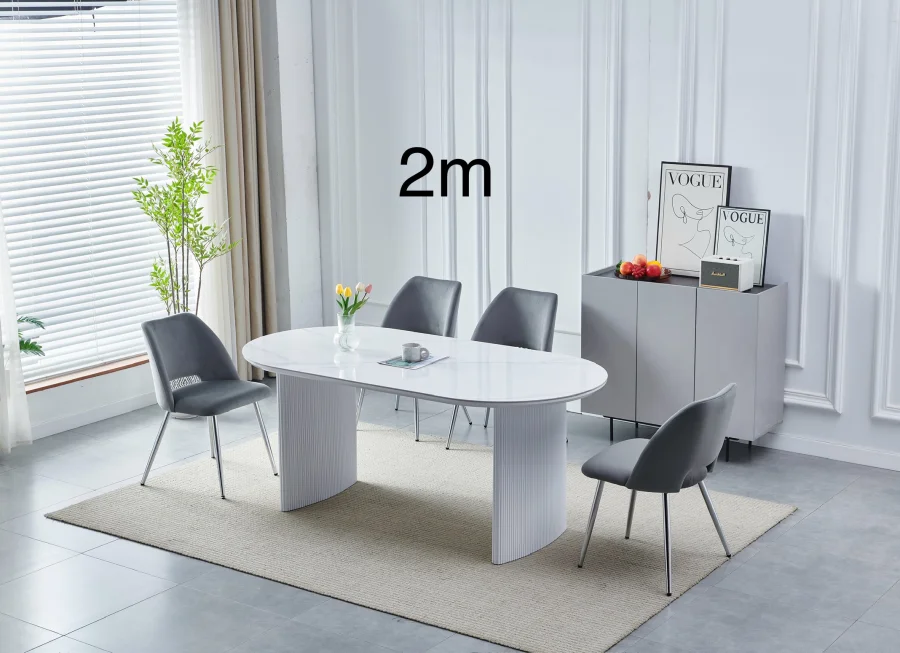 TABLE A MANGER JOSEPHINE CERAMIQUE 200 | MULTI-AFFAIRES